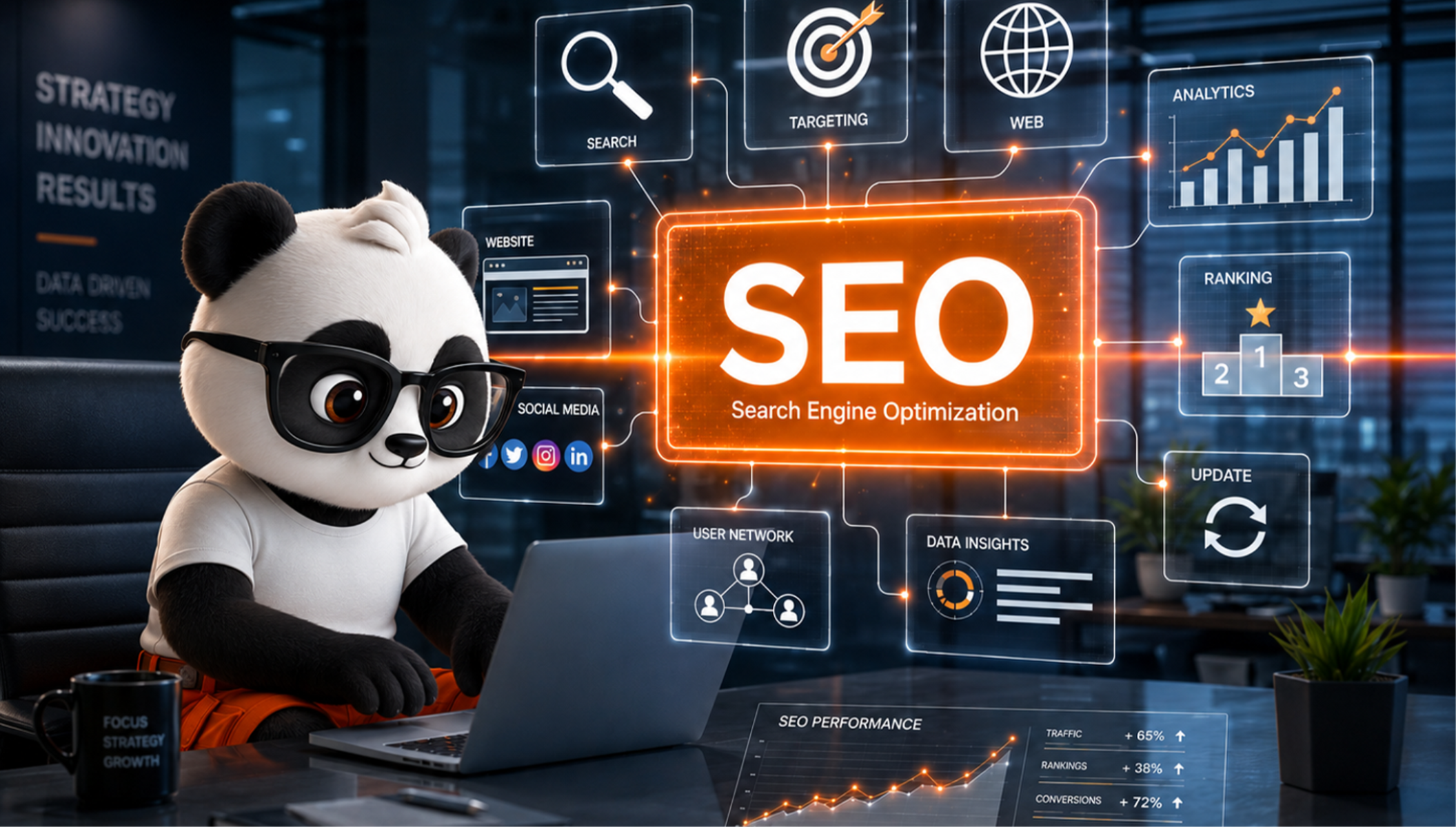 SEO dashboard 